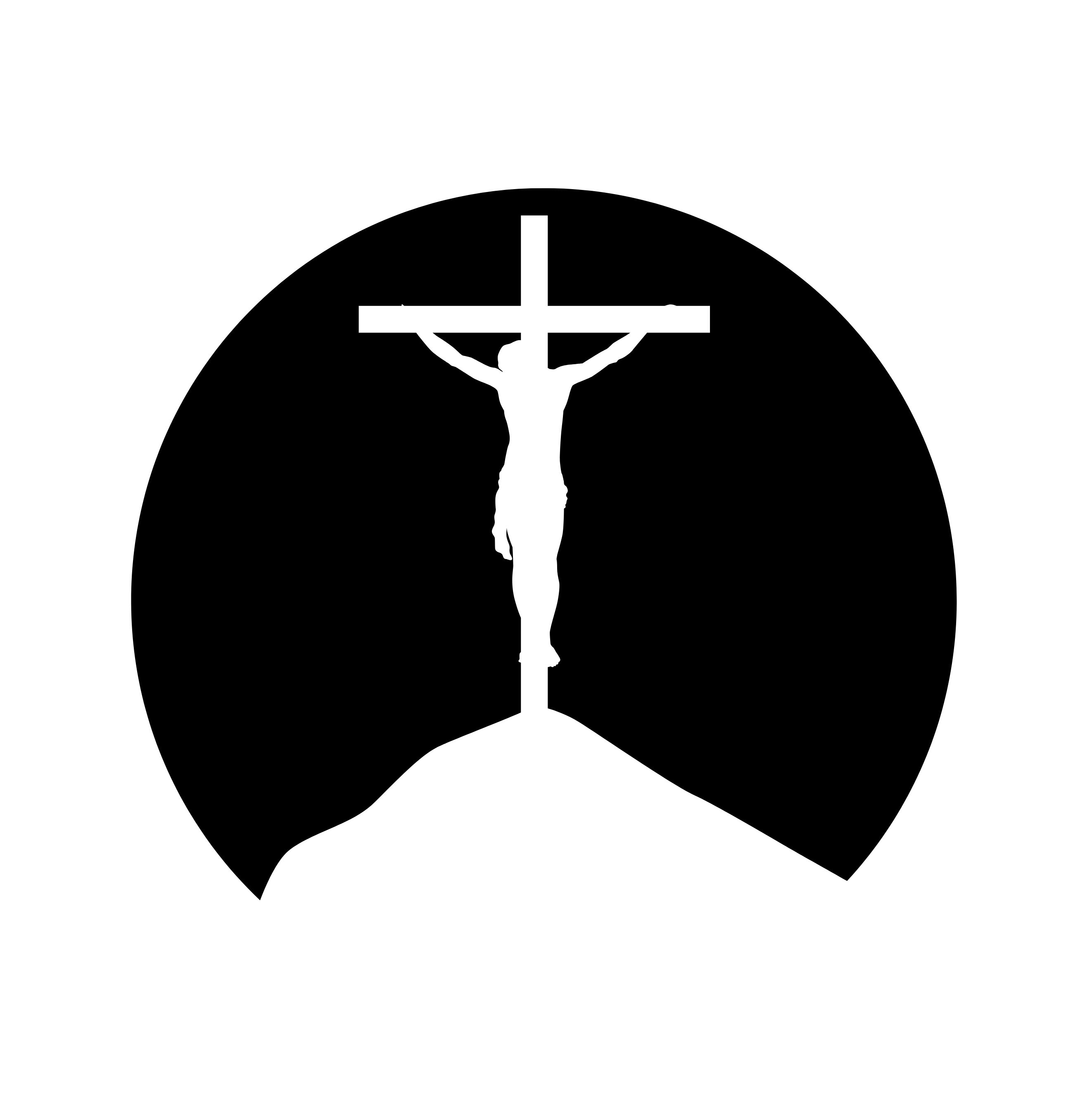 Jesus Crucifixion | Christ on Cross Design | Black & White Instant ...