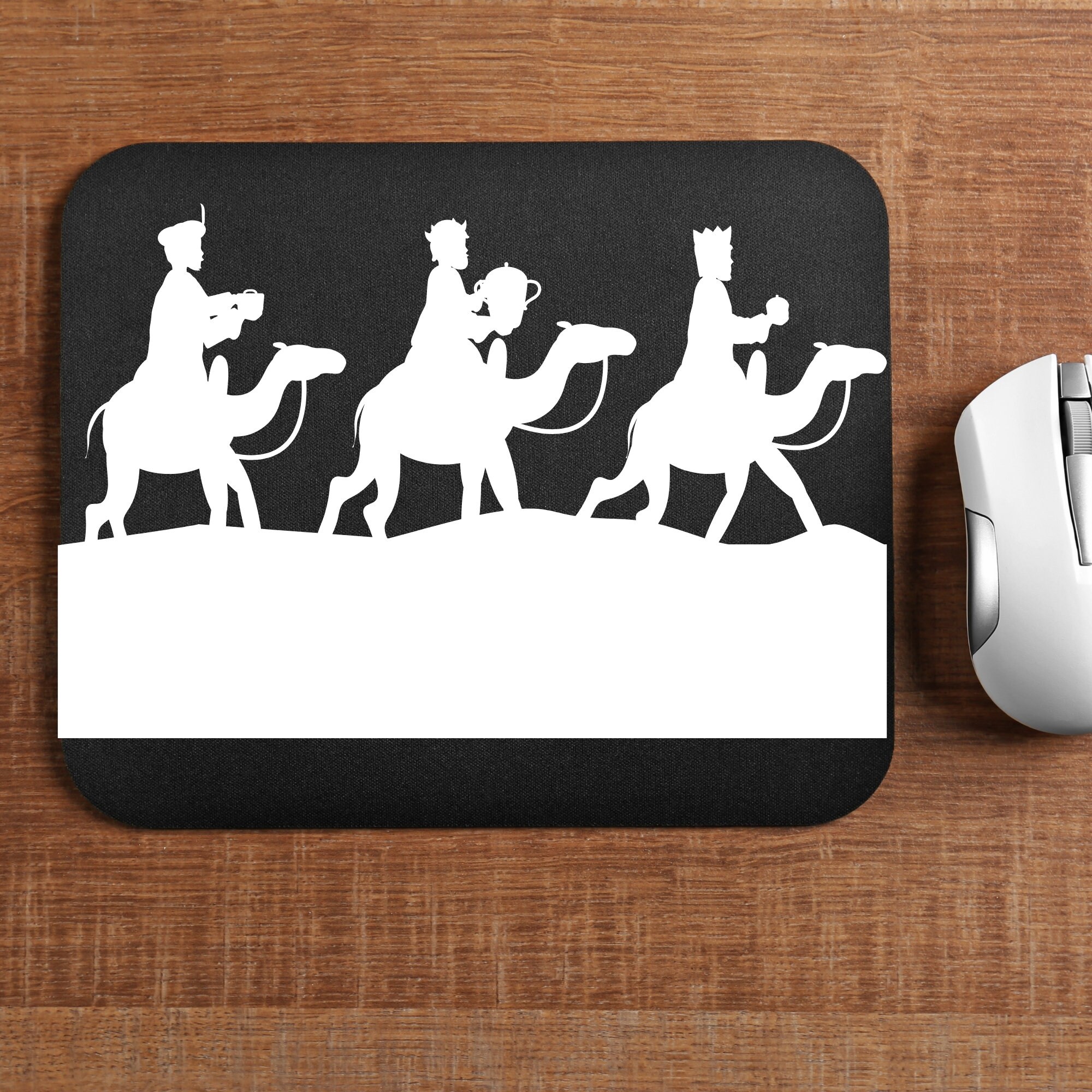 Three Wise Men | Instant Downloads | Black & White | PNG, JPG, SVG