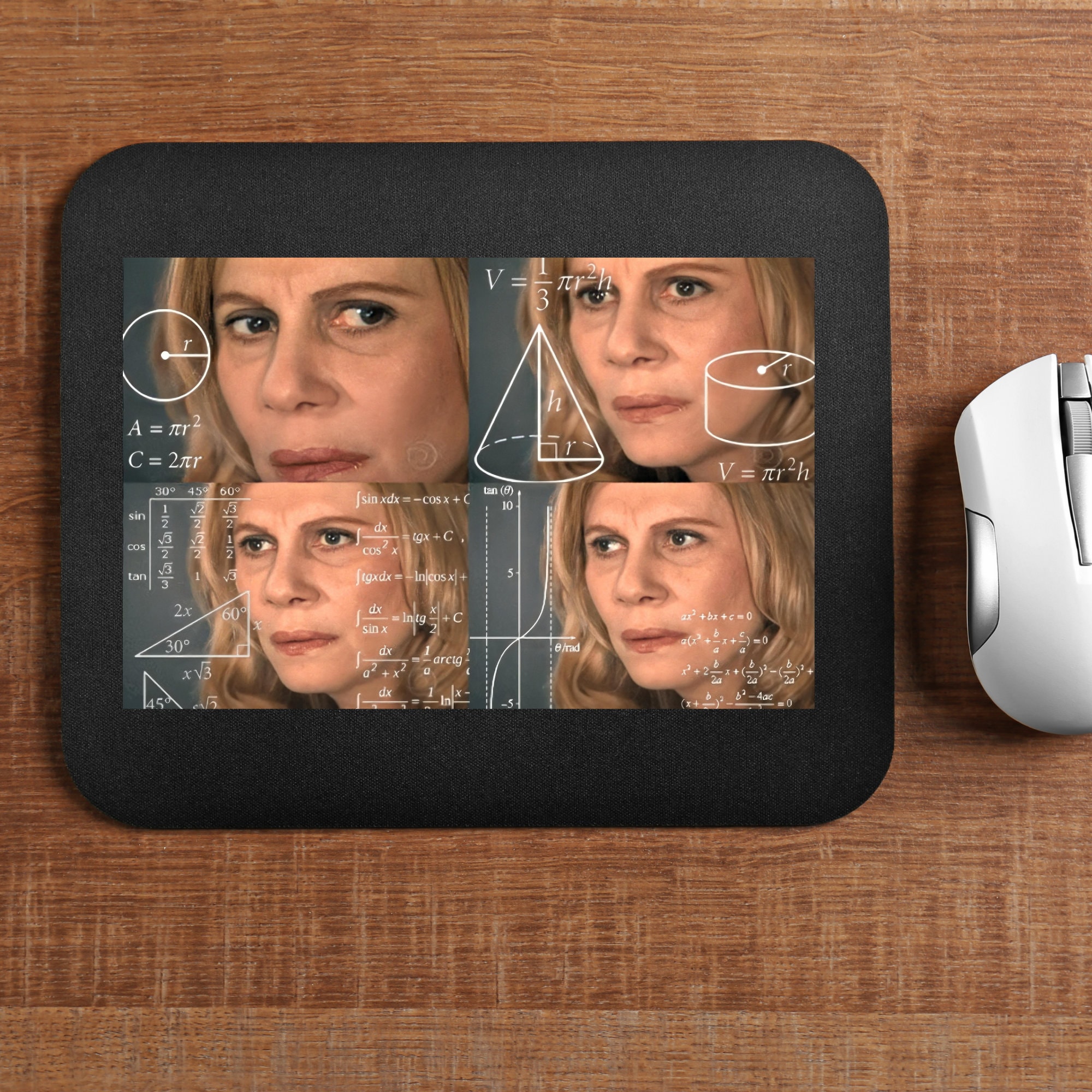 Confused Math Lady Meme | Funny Clipart | Digital Download | PNG, JPG ...
