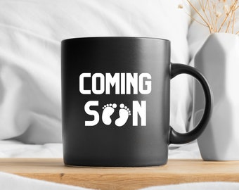 Coming Soon Baby Reveal| 10 Instant Downloads | Black & White