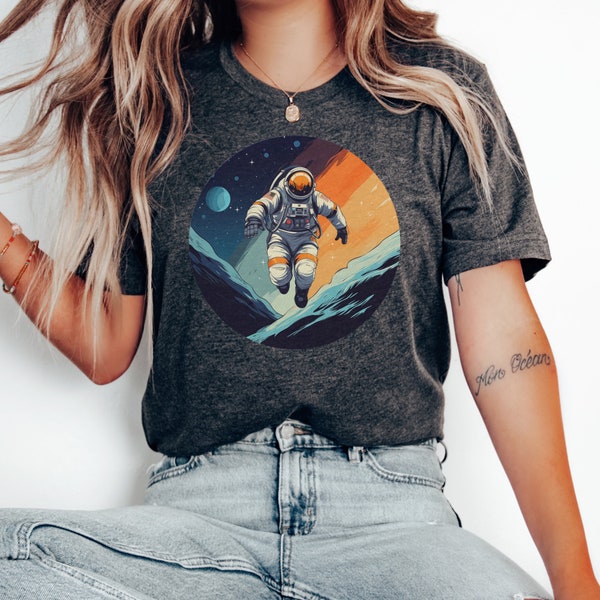 Astronaut Shirt ~ Adventure Space Exploration NASA Interstellar Planets Orbits Spaceman Suit Astronomy Gift Science Present