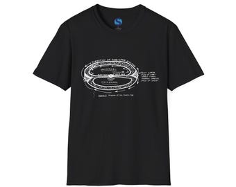 Cosmic Egg CIA Gateway Universal Hologram Sketch ~ UFO Gift, Extraterrestrial, SciFi Gift, Out Of Body Experiencer Map