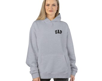 UAP Logo Relaxed Embroidered Hoodie | Minimal Embroidered Chest Design