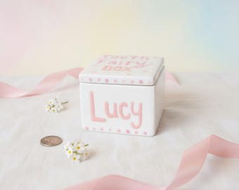 Personalized Tooth Fairy Box – Keepsake Box for Lost Teeth