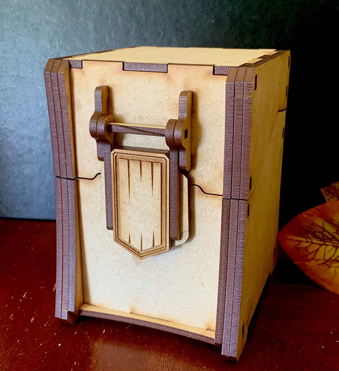 DIY Deck Box Kit Build and Paint Your Own Magic the Gathering MTG Card