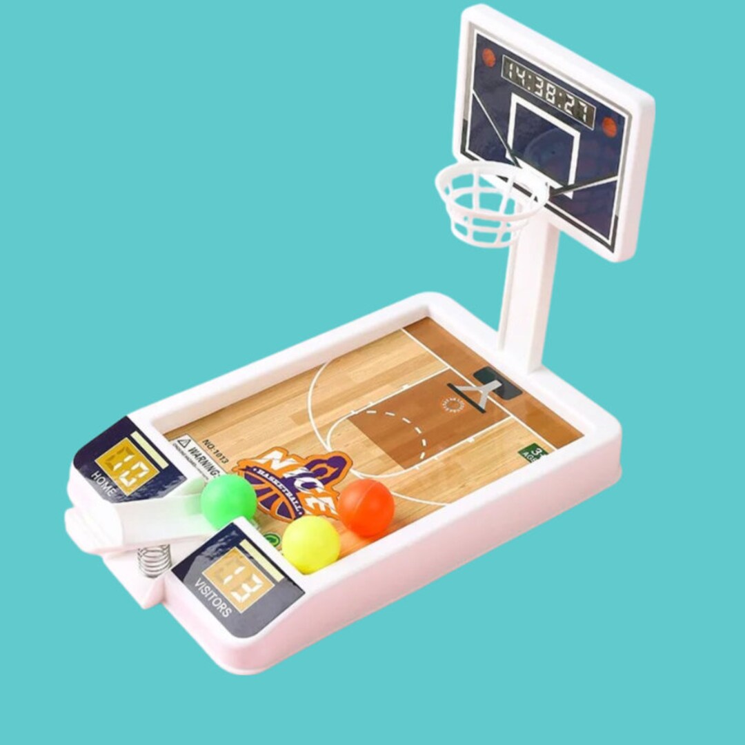 Shooting Mini Basketball Game Rack Shooting Machine Toy Etsy UK