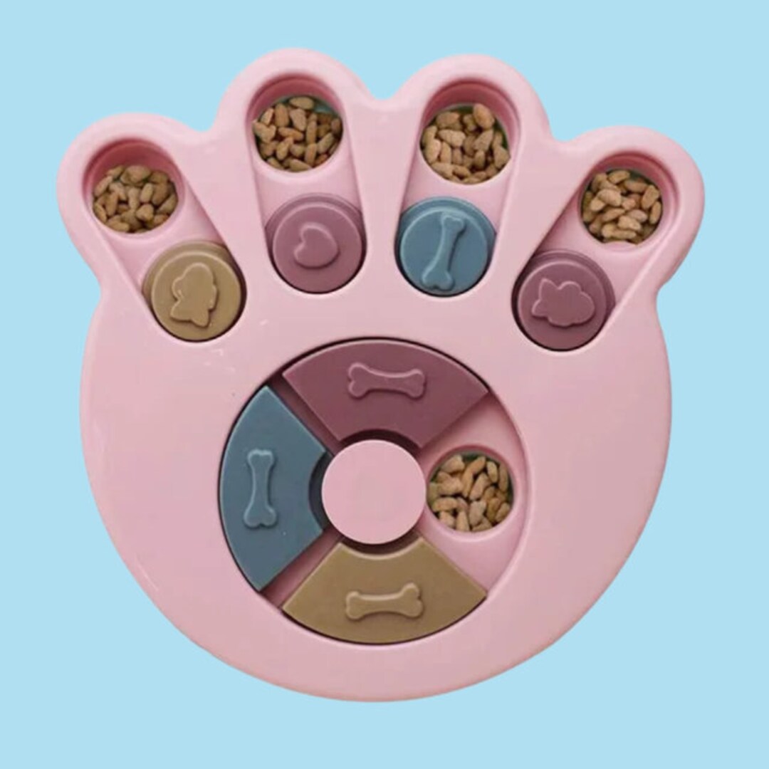 Dog Puzzle Toys Slow Feeder Interactive Increase Dogs Food Etsy