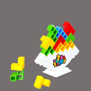 Tetra Tower Game – Rainbows & Rocks