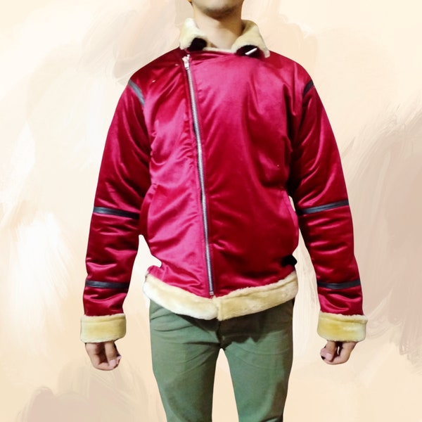 Mens Red Jacket Costume - Etsy