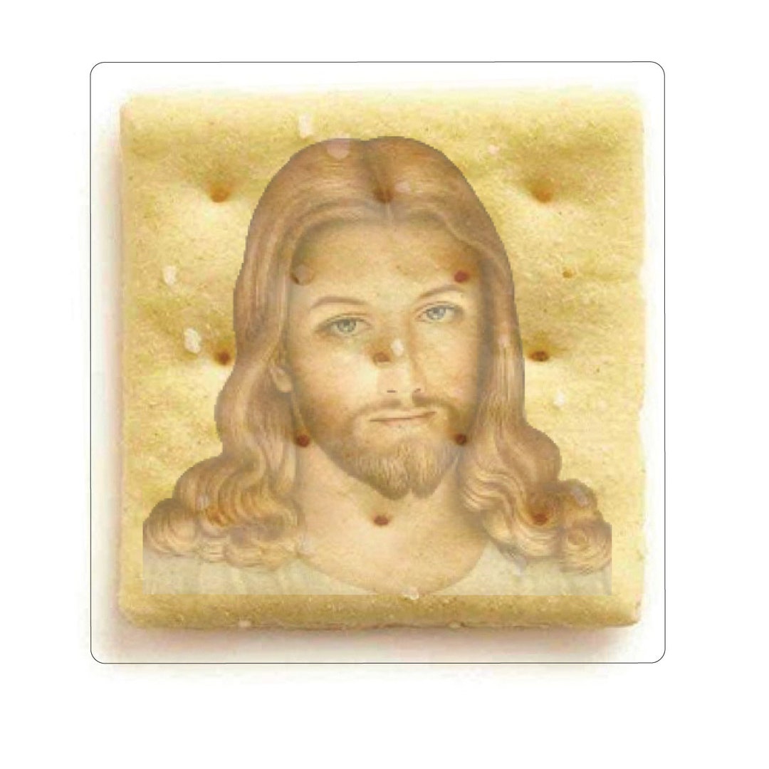 Christ on a Cracker Sticker/decal - Etsy