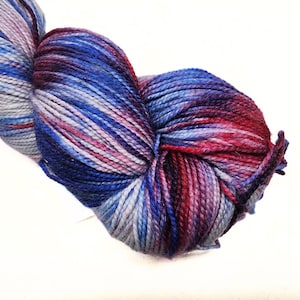 Hand-Dyed Superwash Merino - Fingering Weight - My Head is Aching in GMT
