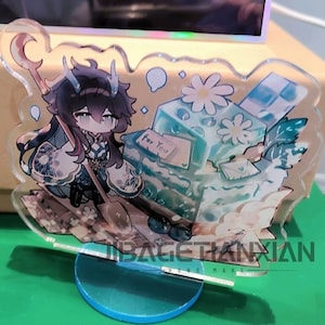 Honkai: Star Rail Imbibitor Lunae Acrylic Standee,Keychain,Badge,Honkai Star Rail Fandom Handmade Gift.