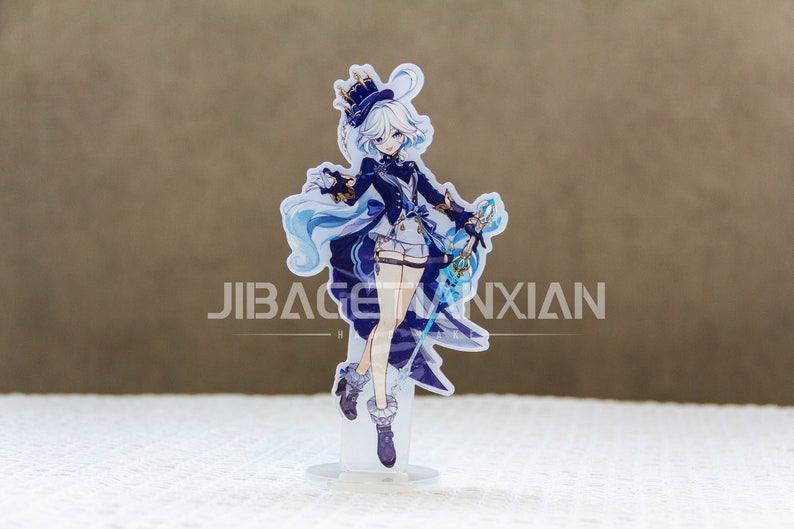 Genshin Impact Furina Acrylic Standee Set,genshin Fandom Charm Gift Etsy