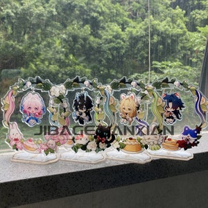 Honkai Star Rail Acrylic Standee Shake Chain Display Stand, Honkai Star Rail Art Charms,Handmade Gift.