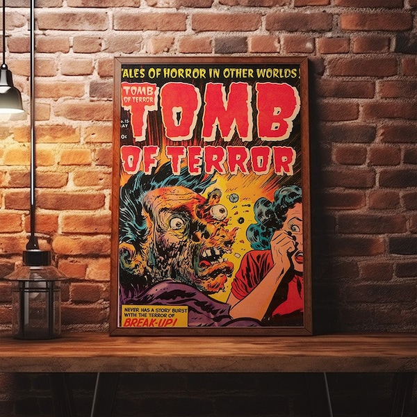 Tomb of Terror #15 Vintage Comic Poster 20"x28" (Unframed)