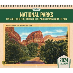 2024 Vintage National Parks Calendar