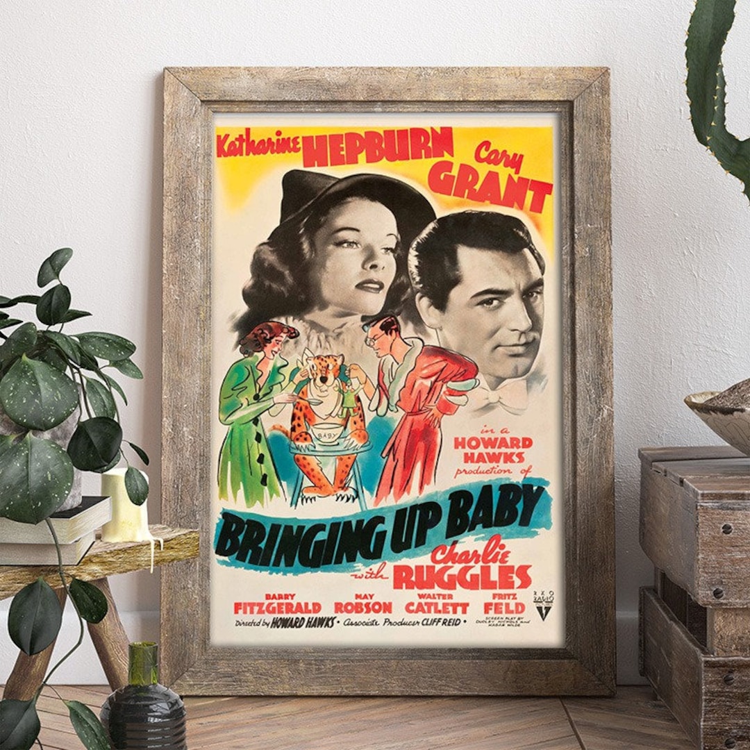 Bringing up Baby Vintage Movie Poster 20"x28" (unframed) - Etsy