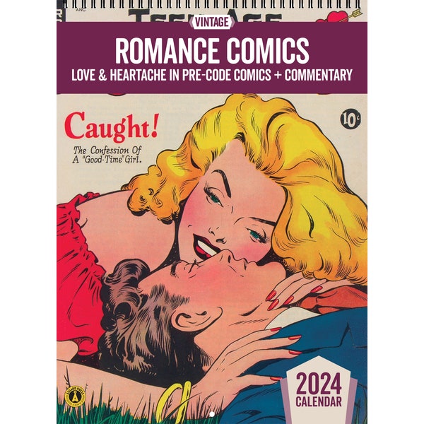 2024 Vintage Romance Comics Calendar