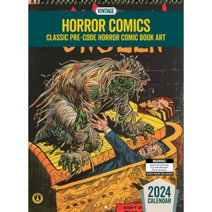 2024 Vintage Horror Comics Calendar