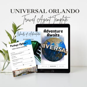 Universal Orlando Travel Agent Quote Form