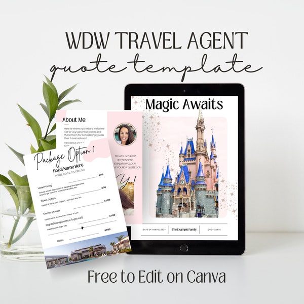 WDW Travel Agent Quote Form