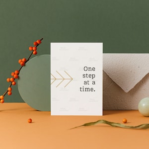 Druckbare Grußkarte | Ermutigung | Beileid | Inspirierend