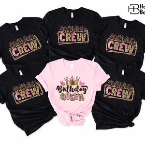 Happy Birthday To Me Shirt For Women - Pink Heart Crown Graphic Tee, Vintage Crewneck, XX-Large