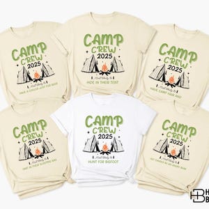 Most Likely To Camp Crew 2025 T-shirt, Camping Family Shirt, Funny Camping Group Sweatshirt, Camp Sweater, Outdoor Adventure Tee, Hiking Tee