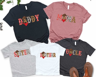 Cowboy Family Shirt, Country Family Shirt, Rodeo Shirt,Cowgirl Shirt,Nashville Shirt,Family Shirt,Western Family Birthday Shirt,Family Gifts