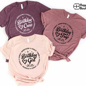 Birthday Girl Shirt, Birthday Crew Shirt, Birthday Trip Shirt, Birhdya Party Shirt, Birthday Shirt, Birthday Group Shirt, Birthday Gift
