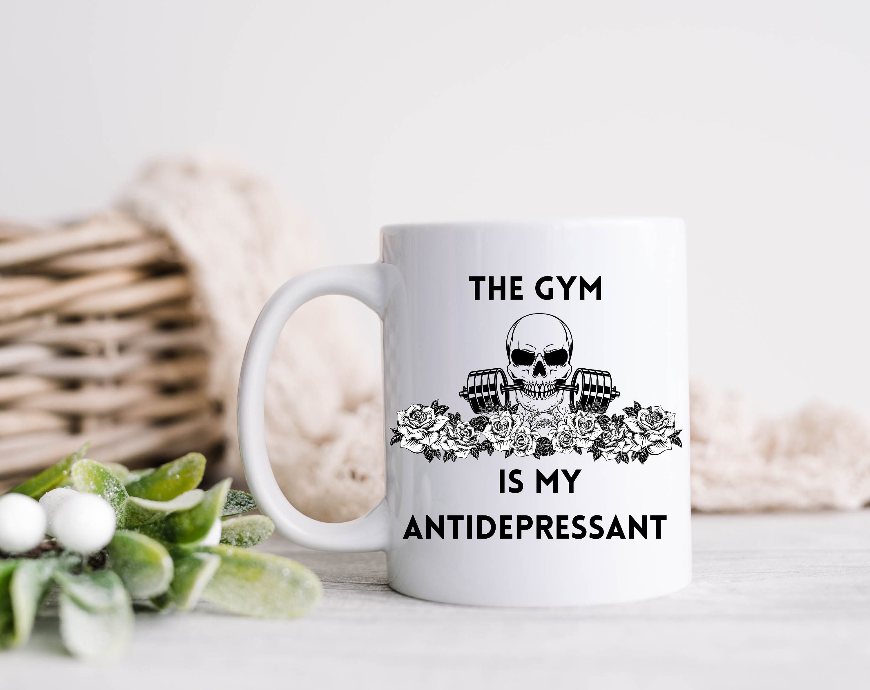  Personalized Gym Rat Mug, Unique Gift Mug For Gym Rats