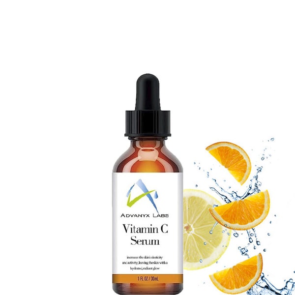 AdvanyxSkin Vitamin C Serum - with Hyaluronic Acid, Niacinamide, Salicylic Acid - for Anti Aging, Reduce Wrinkles and Dark Spots (1 oz)