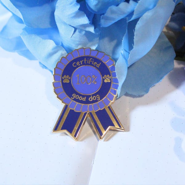 Good Dog Enamel Pin - Kickstarter Leftover!