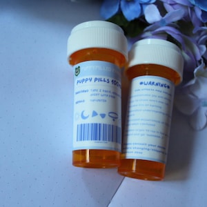 Puppy Pills Bottle