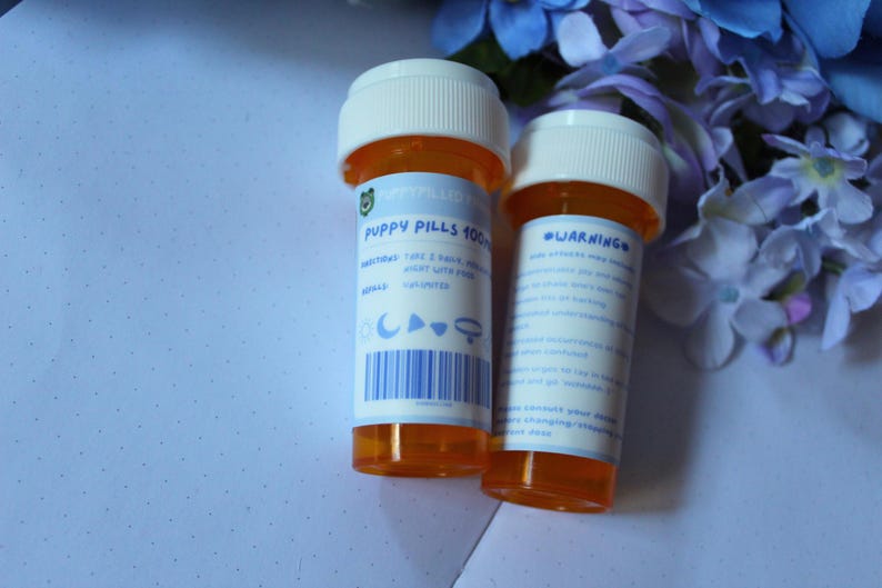 Puppy Pills Bottle