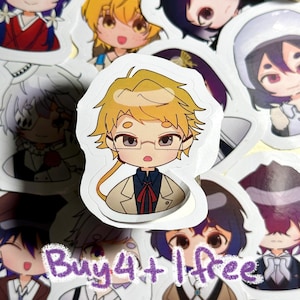 Bungo Stray Dogs BSD 2" vinylstickers