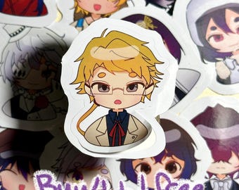 Bungo Stray Dogs BSD 2" Vinyl Stickers