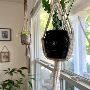 Beaded Macrame Plant Hanger