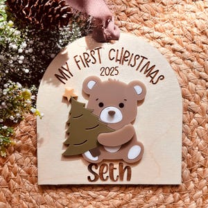 2025 My First Christmas Bear Ornament