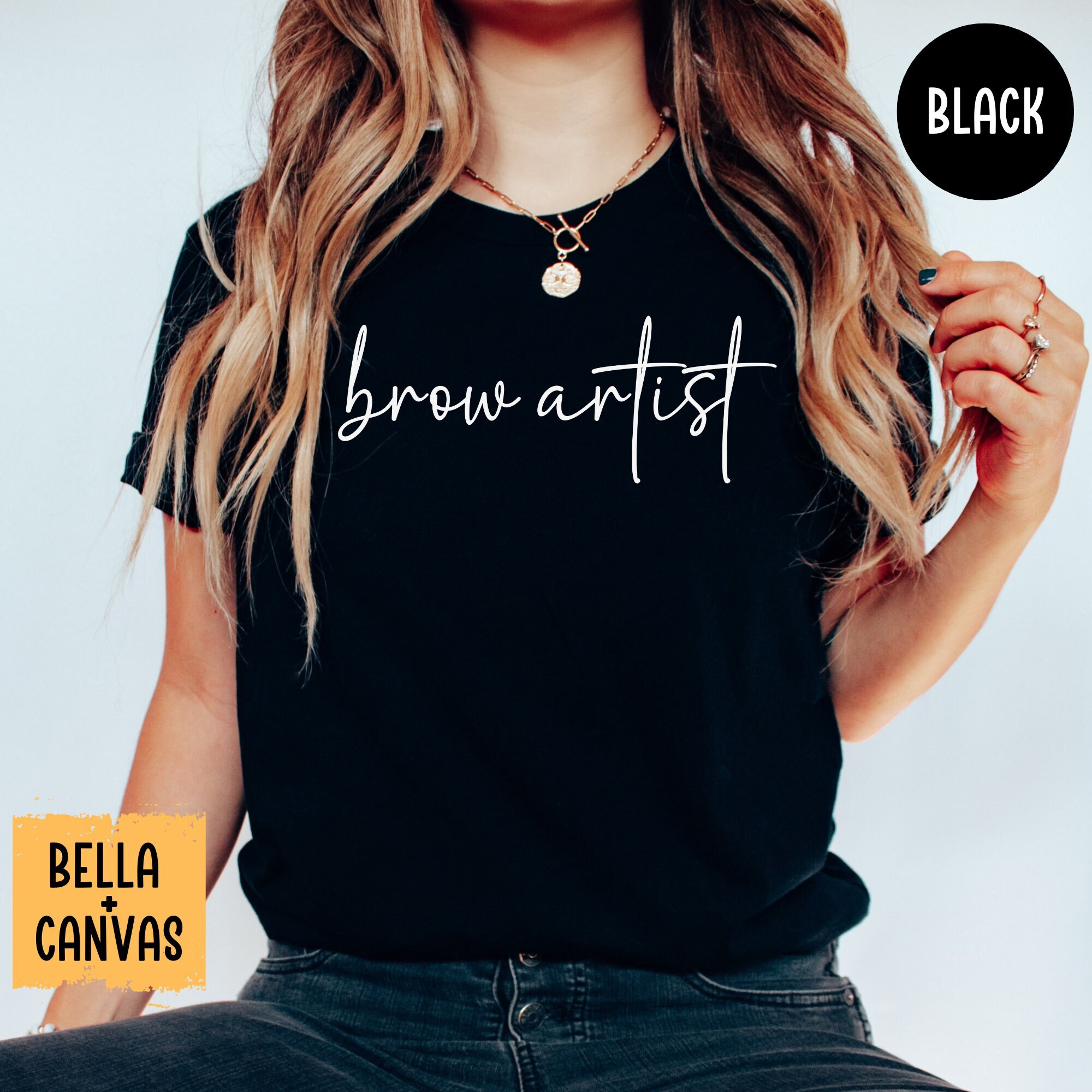 Womens Brow Artist Stylist Microblading Tshirt Women's Gift Shirt Womens Brow Artist Stylist Microblading Tshirt Women's Gift Shirt