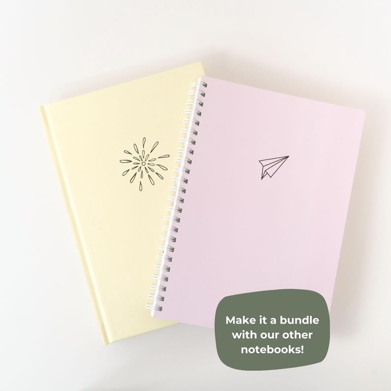 Hand-Drawn A5 Bullet Journal UNDATED Planner | Unique Themes for colouring image 6