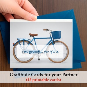 Cartes de gratitude pour votre partenaire, cartes de remerciement pour vos proches, cartes de voeux pour vos proches, cartes de voeux pour votre partenaire