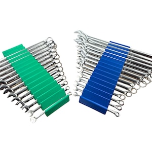 Wrench Organizer Holder Neatly Holds up to 15 wrenches, 3D Printed Stand