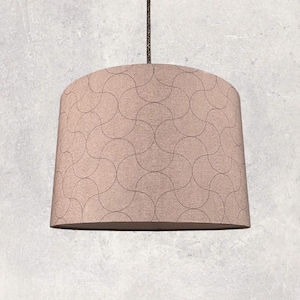 Paralume "Elegant Lines", paralume per lampada da terra, paralume per lampada da tavolo, paralume per attacco E27, paralume per camera da letto