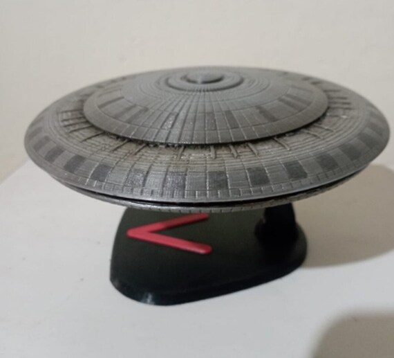 V Visitors' Mothership Rush Paint Effect + Base 8' Inches 3D Print