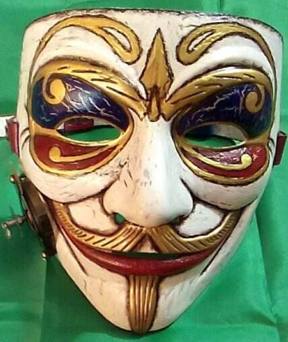 Anonymous Victorian Mask - Etsy