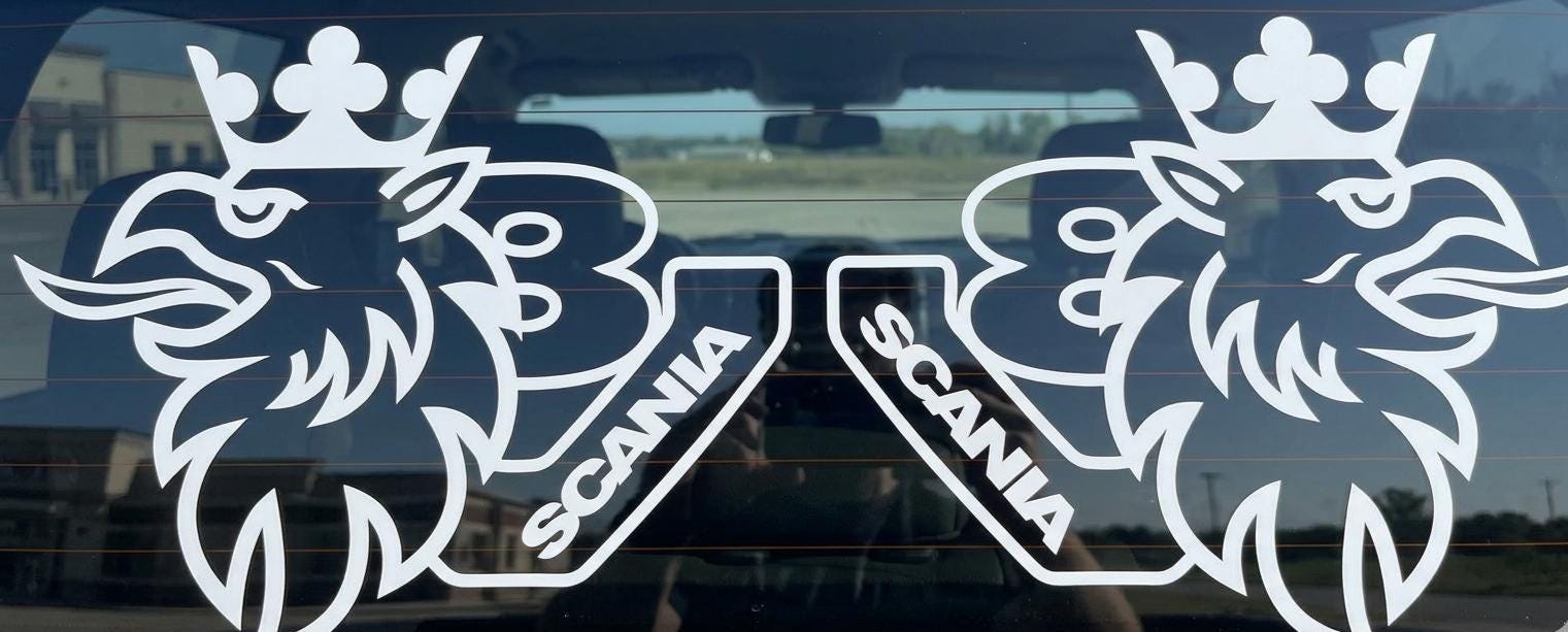 Scania decal - Etsy 日本