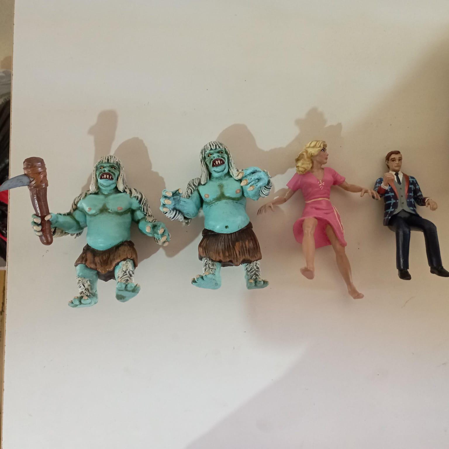 H.G. Wells' George + Weena + 2 Morlocks for Time Machine 1/18