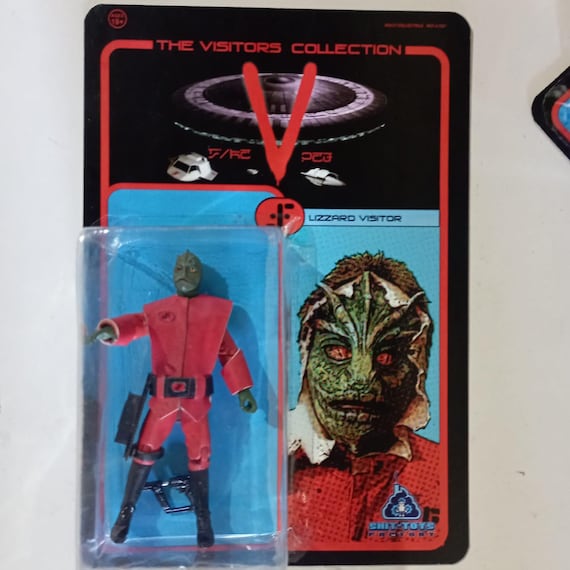 V the Final Battle Visitors 3.75 Inches Set X 3 Toys Reptile