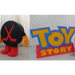 Toy story hockey puck - Etsy 日本